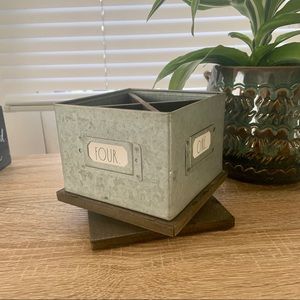 Rae Dunn Swivel Desk organizer